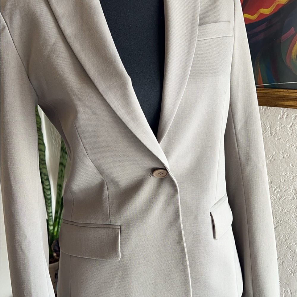 Chic Gray Theory Blazer